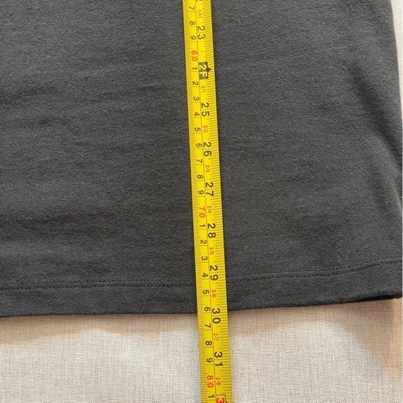 Conner Ives Lace trimmed black printed cotton jersey mini dress size medium - Picture 6 of 12